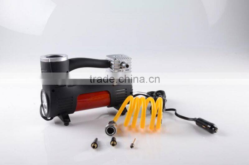 S80283 12 Volt Air Compressor Portable Pump 150PSI Auto Car Suv Tire With Led Light