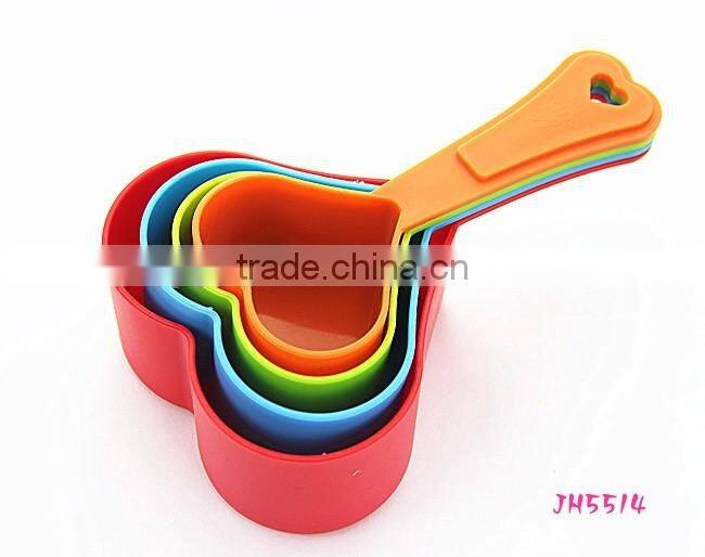 JH5514 4pc plastic measuring spoon