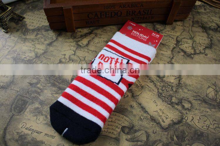 2015 New Fashion Design Christmas Socks Wholesale