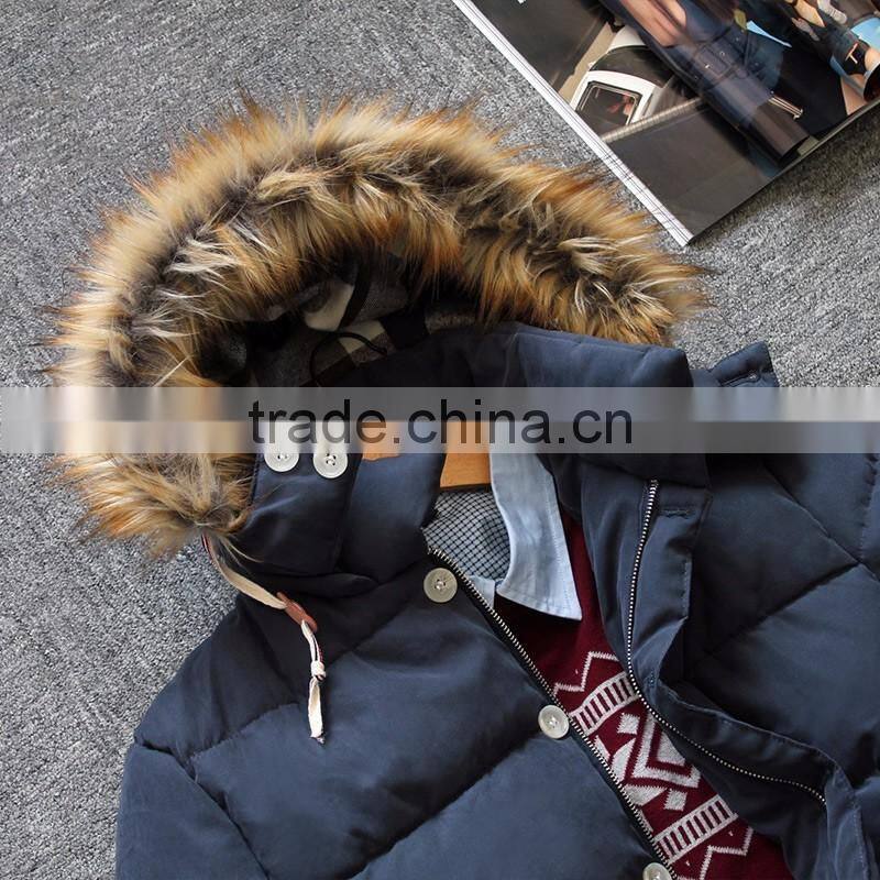 Manufactorying China Supplier 2016 Fashion thicken Cheap Men Winter Coats with hoodie