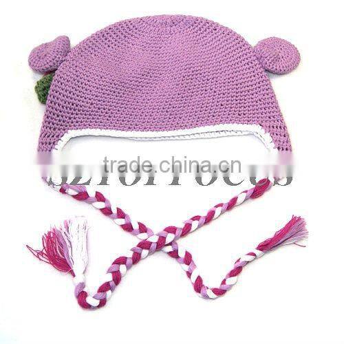 NEWBORN CROCHET BABY HAT TOP HAT