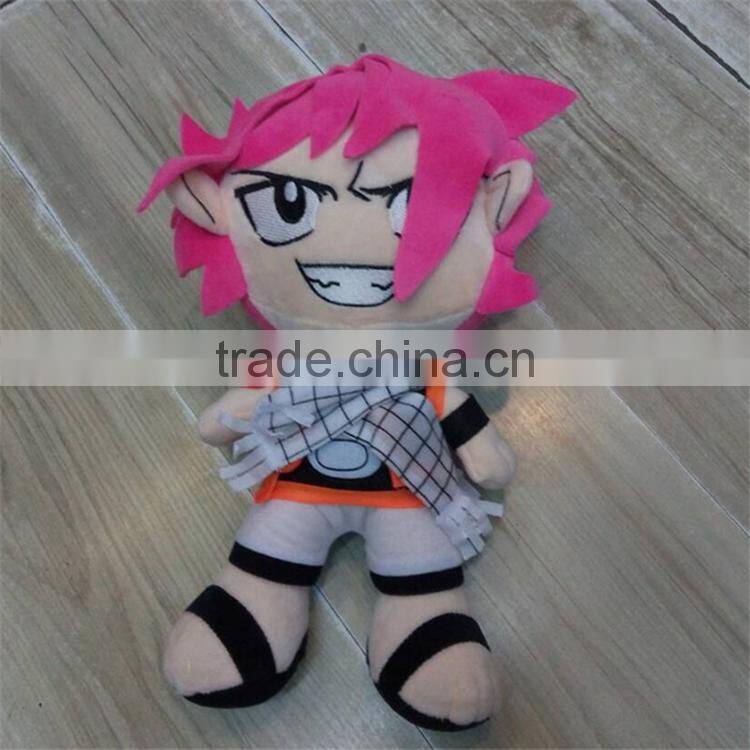 wholesale Christmas gifts pvc figures sets plush fairy tail toy for kids