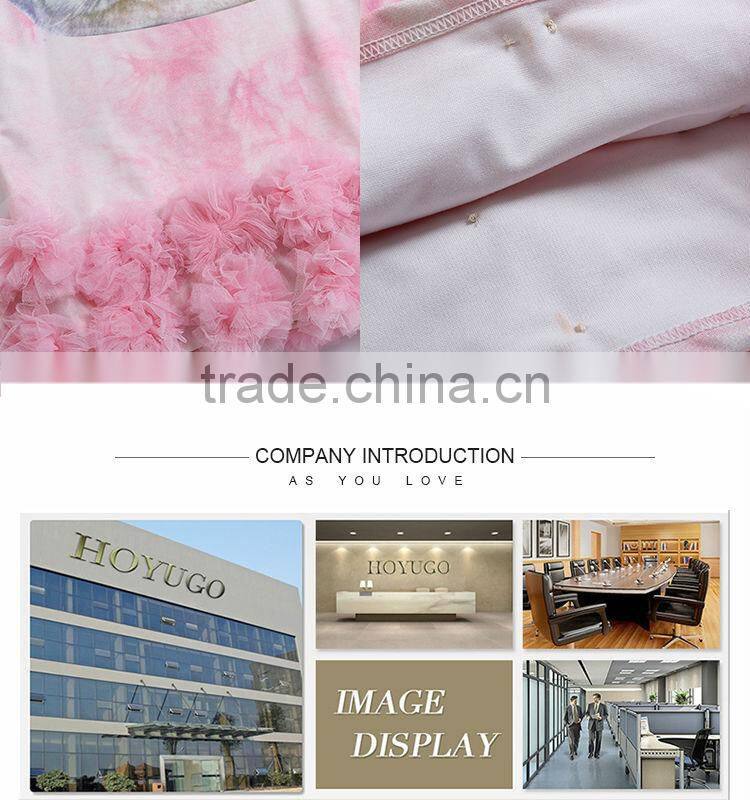 Kitten printed dress chiffon dress sublimation print dress