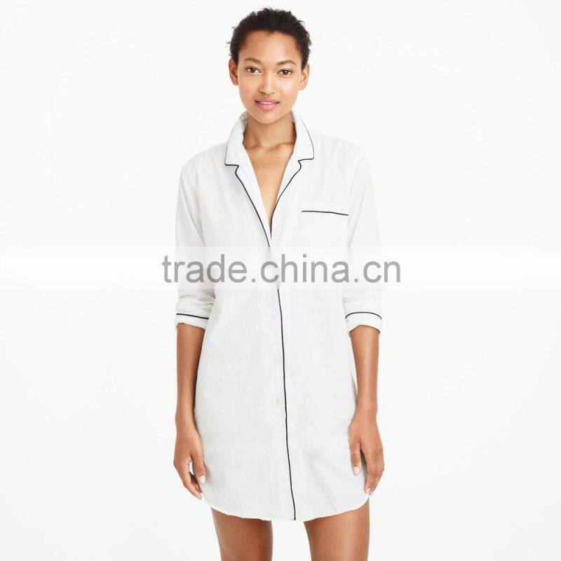 nightshirt end on end cotton dress and pajama
