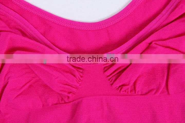 seamless polyamide and spandex ladies tank top