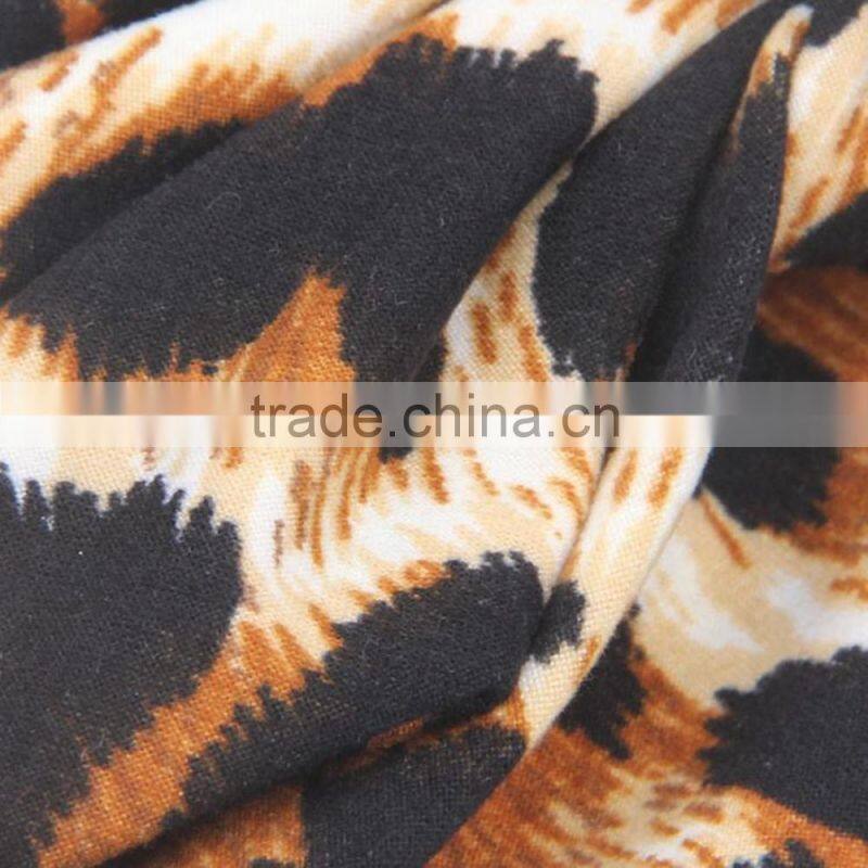 Fashion Zebra And Leopard Cotton Elastic Headband,Bow Knot Headband