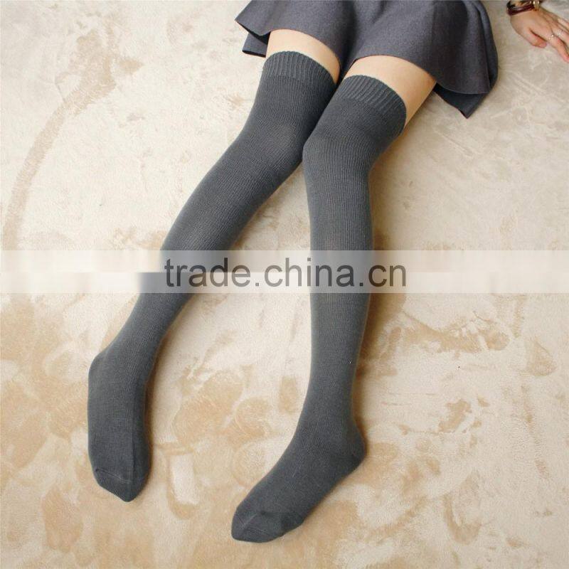 Sexy Women Girl Thigh High Stockings,8 Colors Cute Long Cotton Warm Over The Knee Socks,Fashion Knee High Socks