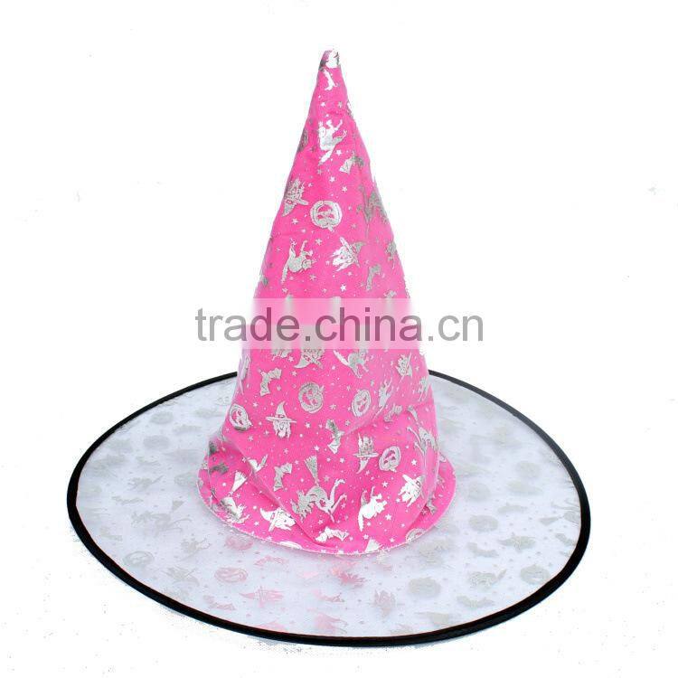 2015 Wholesale Halloween Kids halloween witch hat