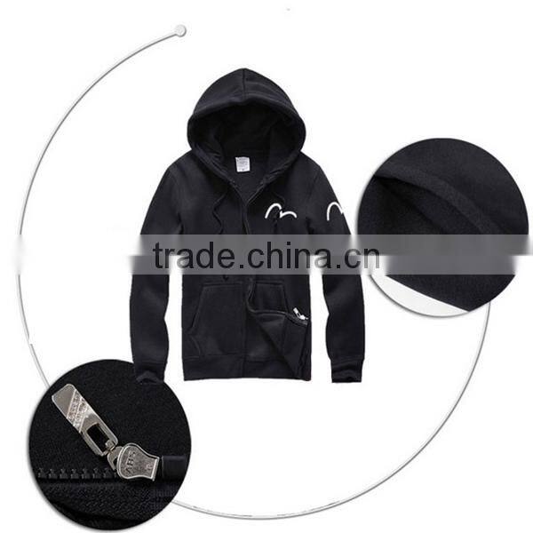 100% polyester thicken black blank hoodie stringer cheap price China