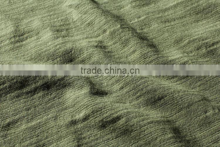 60%cotton 35polyester 5%spandex rayon slub cotton t-shirts for men
