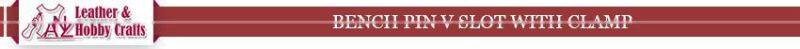 Good Quality Jeweler's Craft Bench Pin with V Slot and Clamp
