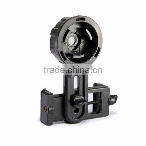 Astronomical Telescope Mobile Phone Transfer Clip Universal Cell Phone Holder Single Cylinder Cell Phone Clip Telescopic Adjustm