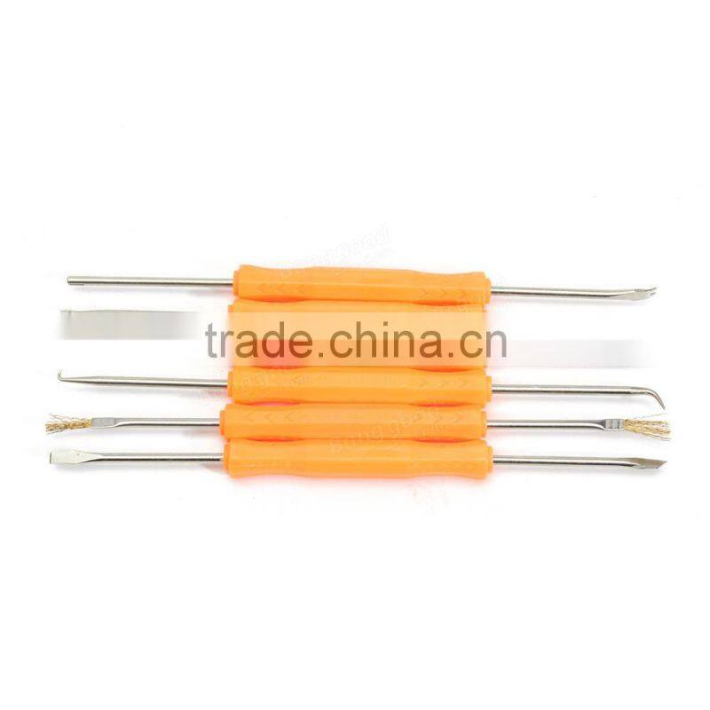 Professional 110V/220V 60W Adjustable Temperature Welding Solder Soldering Iron Tool Kit