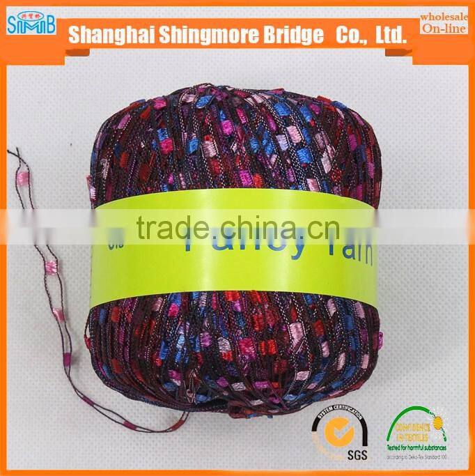 alibaba china knitting yarn supplier cheap wholesale fancy ladder yarn necklace yarn