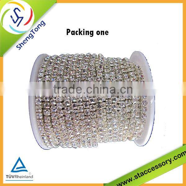 Various Colors and Sizes Rhinestone Chain,Wholesale Rhinestone Chain