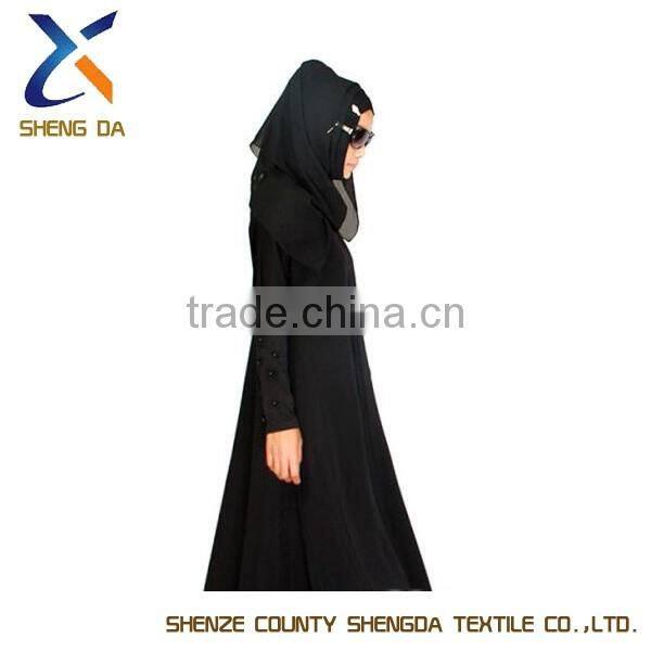 Make-to-Order Supply Type and abaya burqa hijab Use fursan fabric