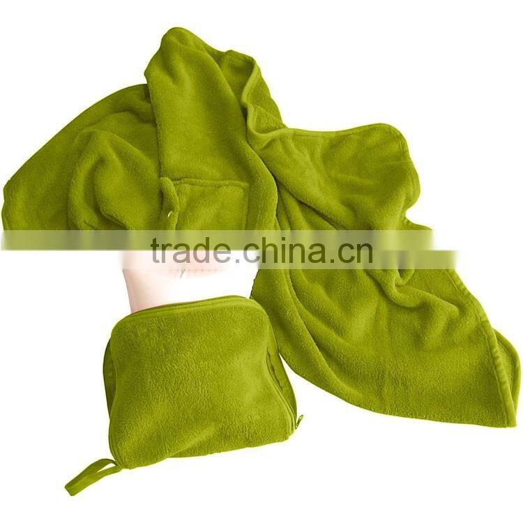 anti-pilling fleece airline blanket soft airplane blanket wholesale