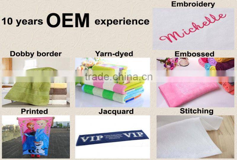 100% cotton black Square towel makeup remover towel black