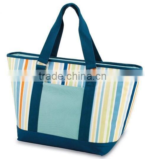 Picnic fashion foil aluminum promotion fitness cooler lunch bag