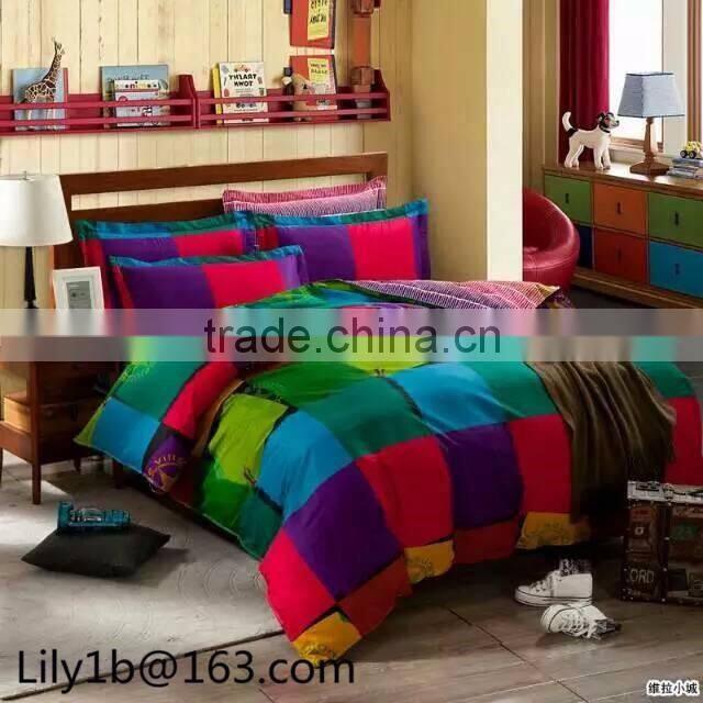 Lovely Bedroom Plain Color Bedding Set home bedding king size comforters sets