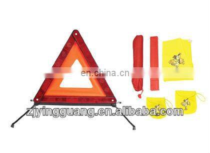 China High-Visibility reflective warning triangle in Road Safety