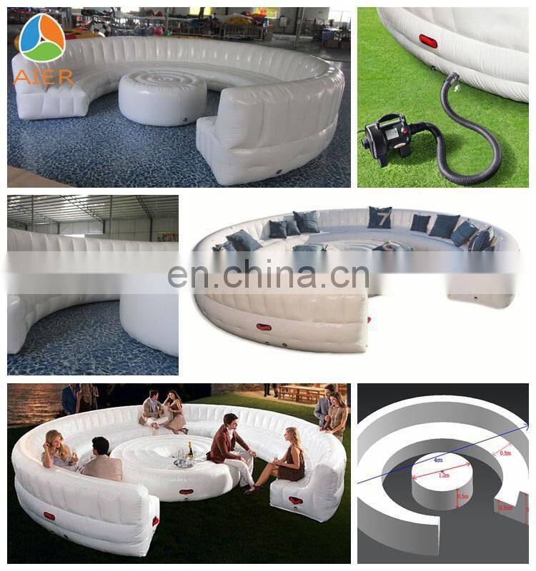2016 innovative inflatable sofa for outdoor, inflatable chesterfield sofa
