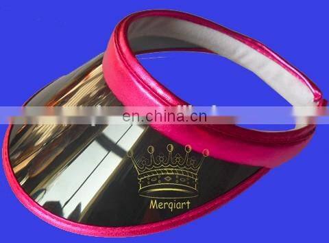 Wholesale Custom Exterior Plastic Sun Visor Cap