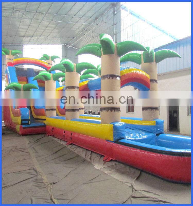 Top largest inflatable water slide lake inflatable water slides