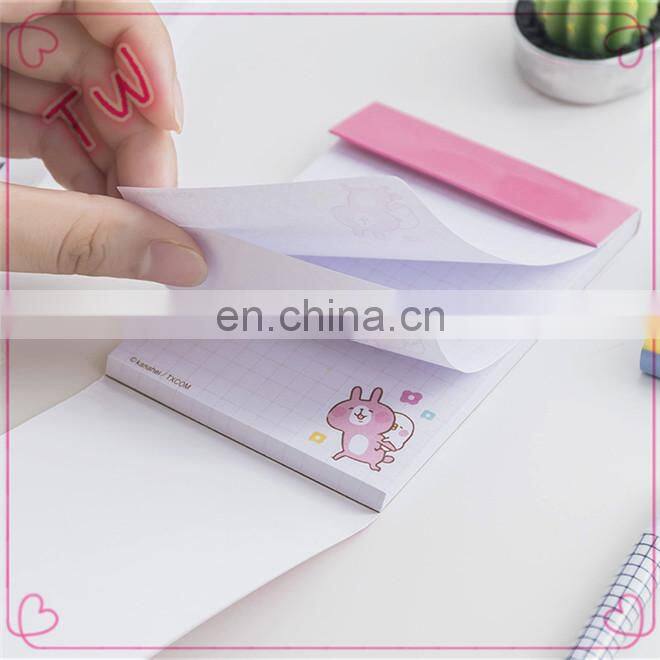 Factory Sale wholesale Office & School paper stationery Customized waterproof cartoon mini sticky notes in different sizes