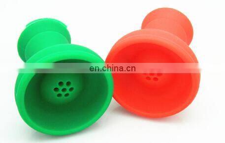 Excellent quality Unbreakable Flower Silicon Hookah Bowl