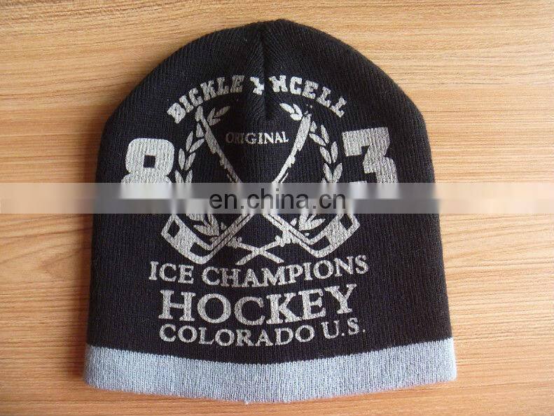 All kinds of color custom beanies winter knitted hat