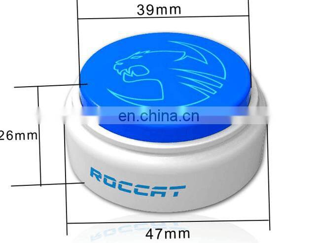 Custom Logo Printing Game music box push button easy button