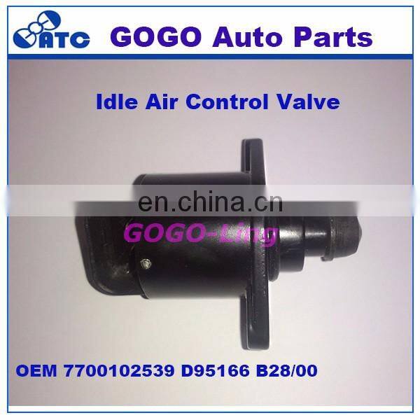 Idle Air Control Valve for OPEL/RENAULT OPEL/RENAULT OEM 7700102539, 8200299241, 8200692605 D95166 B28/00