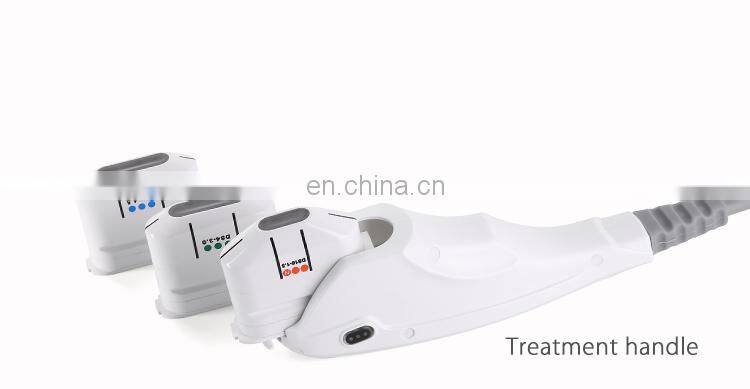 Skin Therapy facial lifting wrinkle removal radar line engraving+hifu device for anti-aging