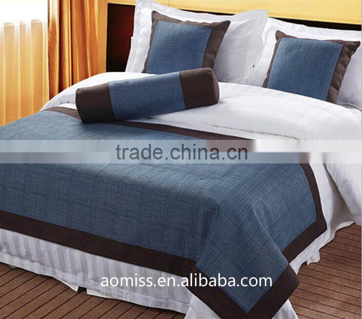 High Quality Hotel Decorative Bed Runner size of queen hotel bed runner