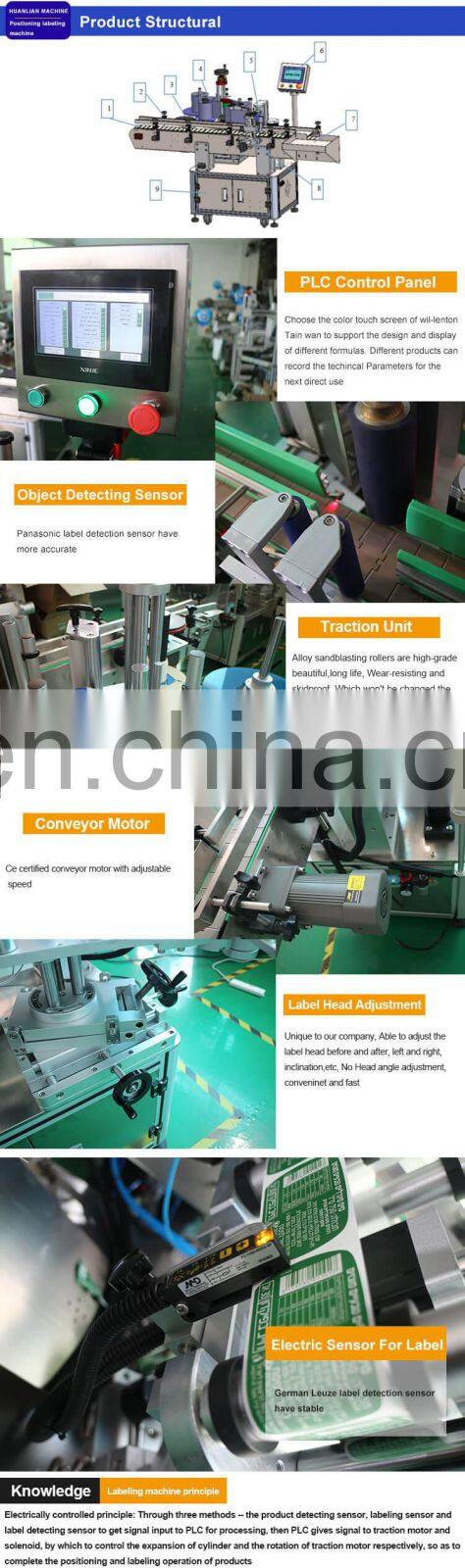 New HL-T-401 Automatic Wrap Around Can Labeling Machine