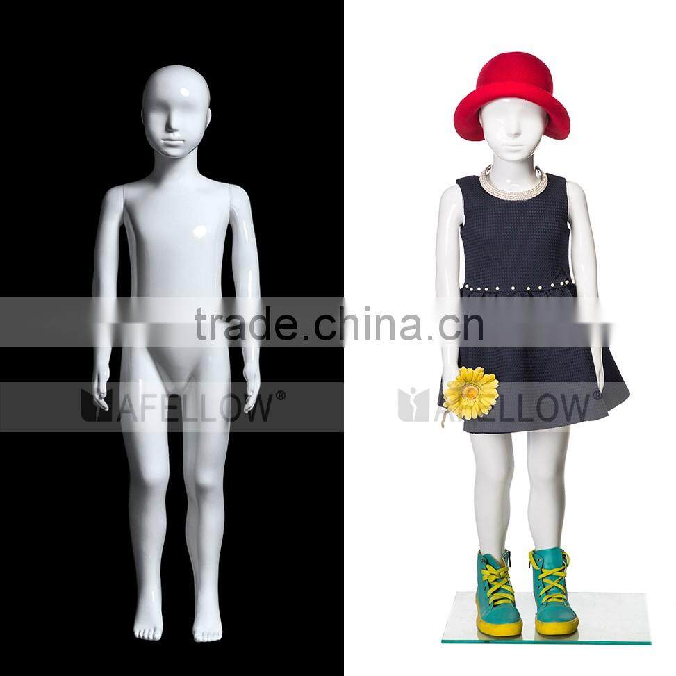 YKK01 kids walking plastic mannequin