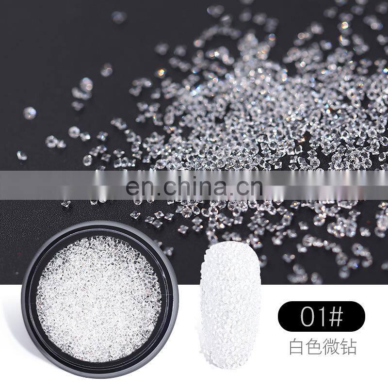 Crystal Sand Tiny Beads Nail Art Rhinestone