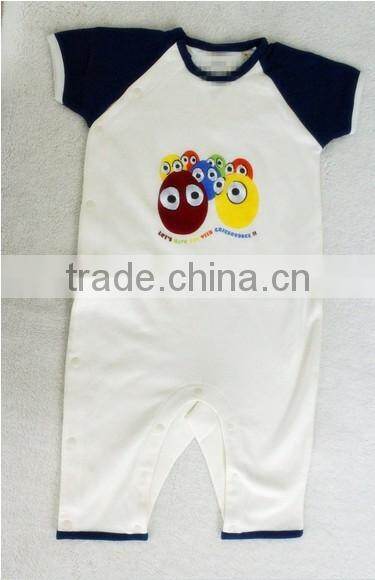 2015 popular design cotton print baby clothes brand