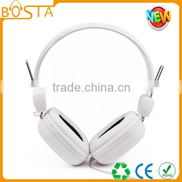 Promotional funny fancy stereo mega bass effect headphone with cool design