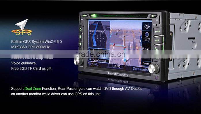 Erisin ES7610M 6.2" 2 Din Autoradio DVD GPS with SWC Bluetooth