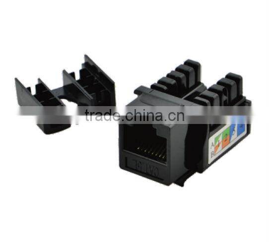 UTP Cat5e RJ 45 keystone connect Jack