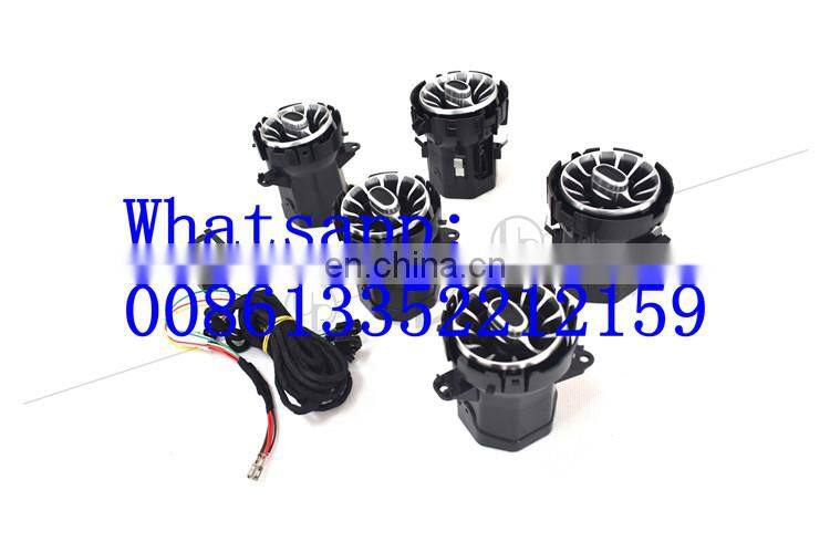 2014-2017 year Atmosphere lamp A class W176 air vent cover fit for W176 air-condition cover with colors 5 pieces interior vents