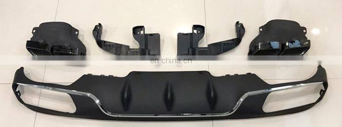 new style E-class w 213 body kitfor W213 E63 auto body kit diffuser with muffler tips E63 auto parts 2017 2016