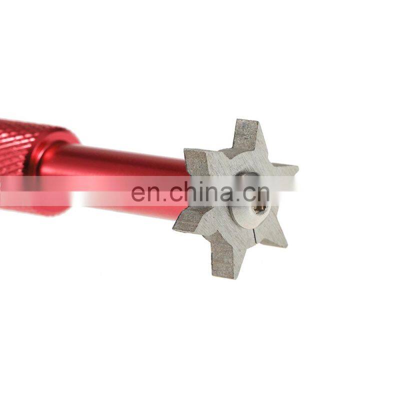 Golf Club Sharpener Accessories Groove Wedge Cleaner V U Blade Cutters Head Iron Grooves Cleaning Tool