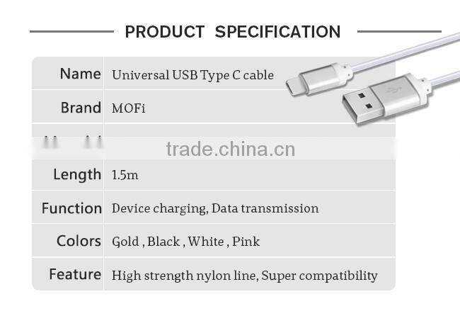 MOFi Micro USB Data Line Universal Android Mobile Phone Cable 1.5m 1m USB Data Charger for Samsung HTC Xiomi