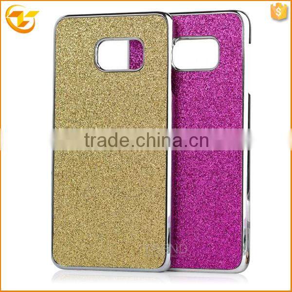 new fashion glitter sticker hard case cover for Samsung galaxy S7
