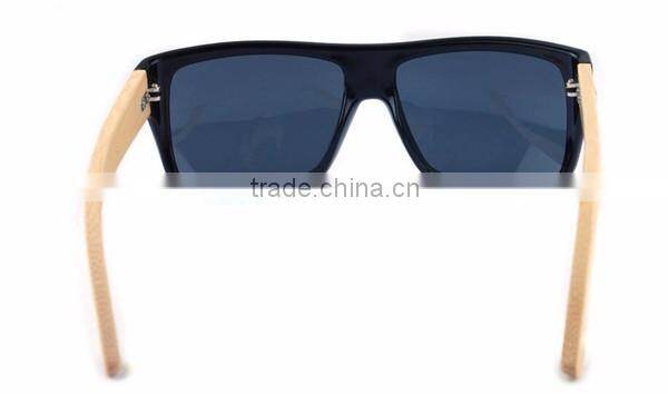new model men women classic natural wooden temple sunglasses