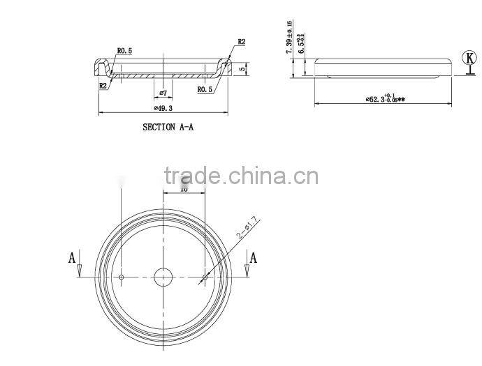 A60 led aluminum heat sink high power 10w