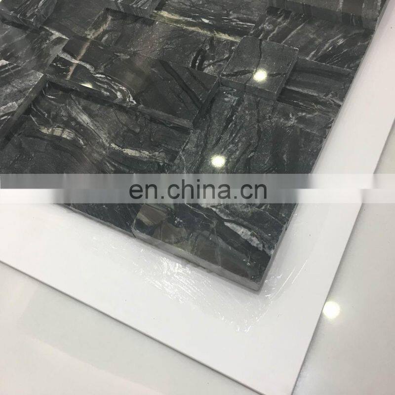 JBN 5mm Thickness Natural Stone Mosaic Stone Mosaic marble Stone Mosaic Floor Wall Decoration